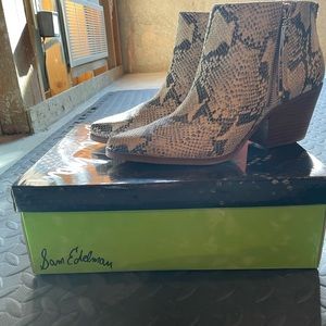 Sam Edelman Ankle Boots, Size 10